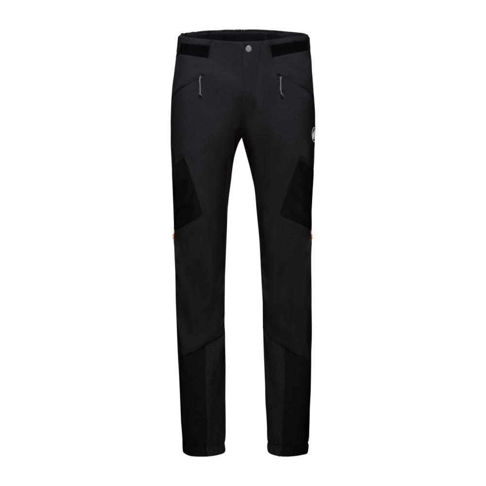 Nohavice MAMMUT Aenergy IN Hybrid Pants M black vibrant orange