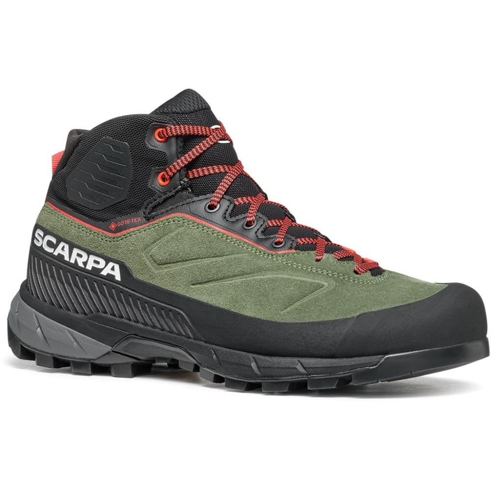Topnky SCARPA Rapid XT MID GTX W birch green coral
