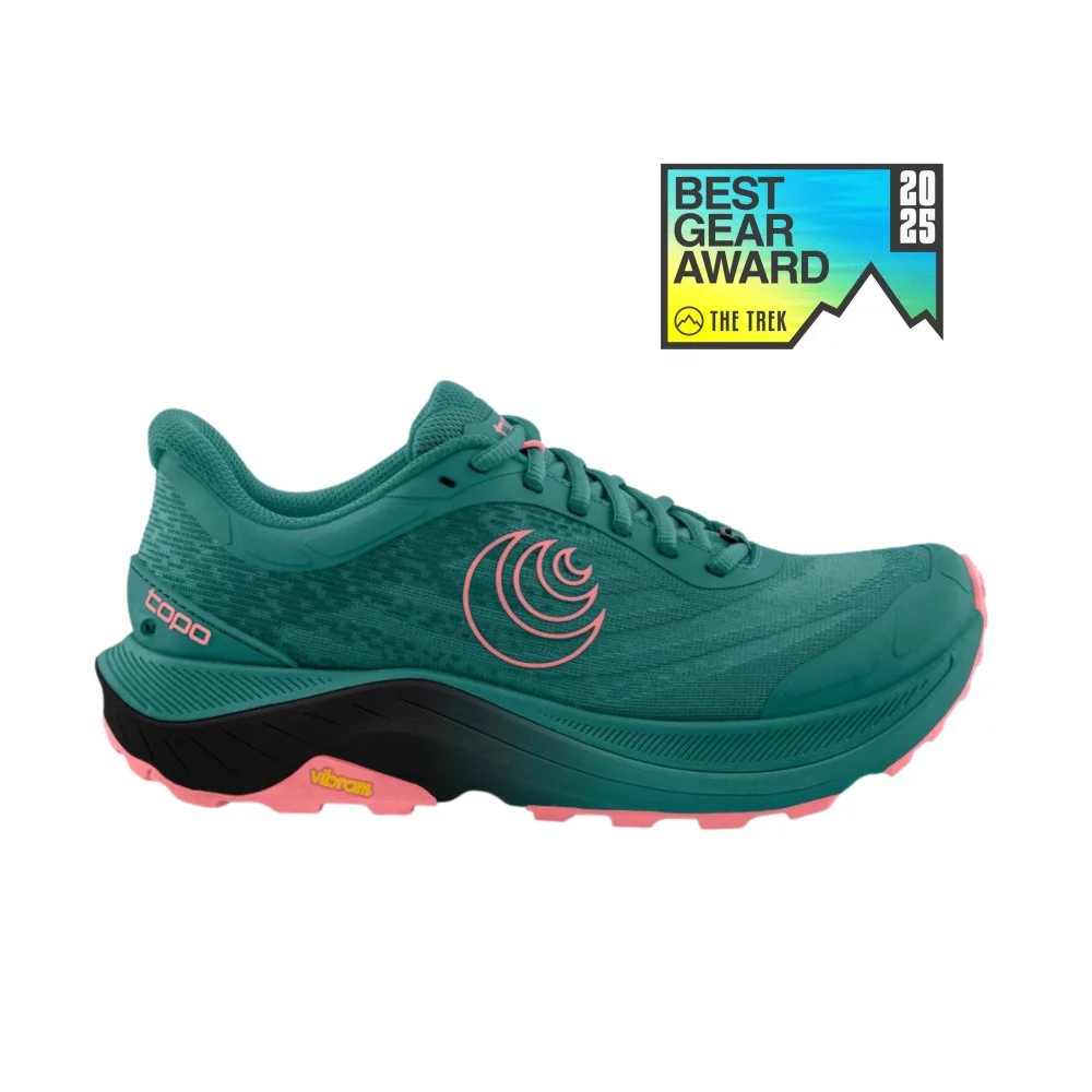 Top�nky TOPO ATHLETIC Ultraventure 4 W dark teal/pink