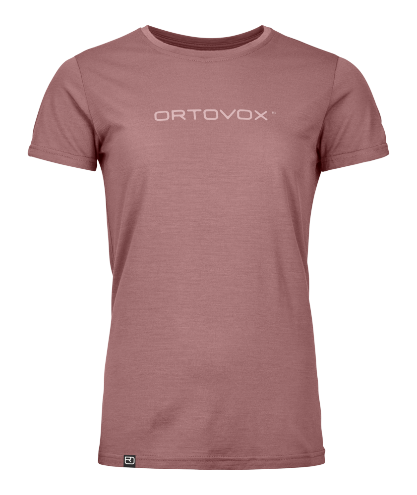 Tri�ko ORTOVOX 150 Cool Brand T-Shirt W dusk rose