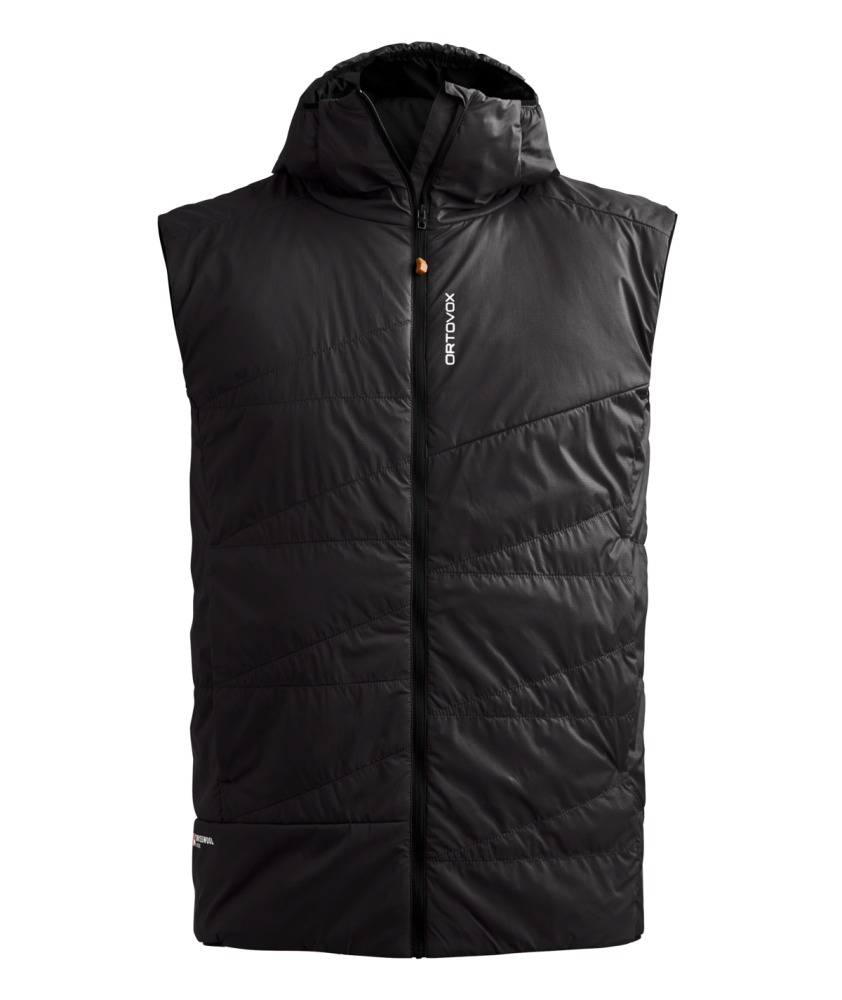 Vesta ORTOVOX Swisswool Piz Duan Vest M black raven