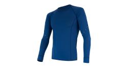 Tri�ko SENSOR M Merino Air p�nske DL tm. modr�