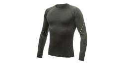 Tri�ko SENSOR M Merino Air p�nske DL olive green