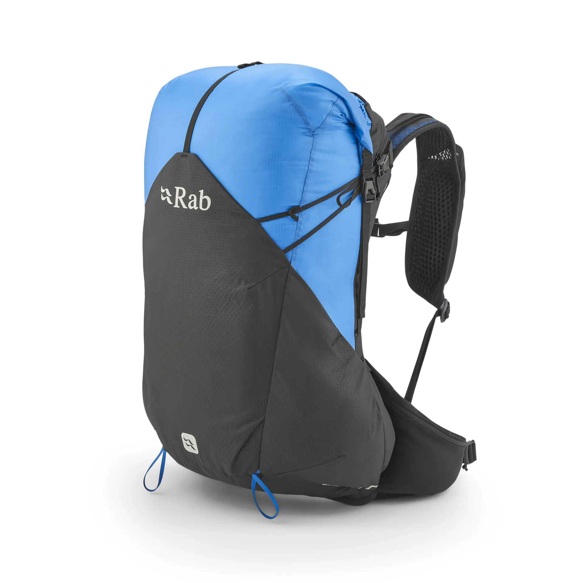 Batoh RAB Syclon XP 30 black/maya blue 30L
