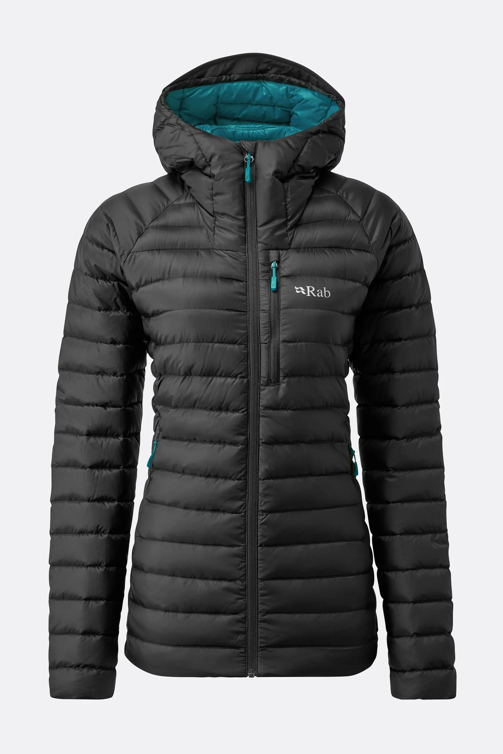 Bunda RAB Microlight Alpine Long Jacket W black