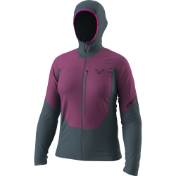 Bunda DYNAFIT Traverse INS Hooded JKT W magenta