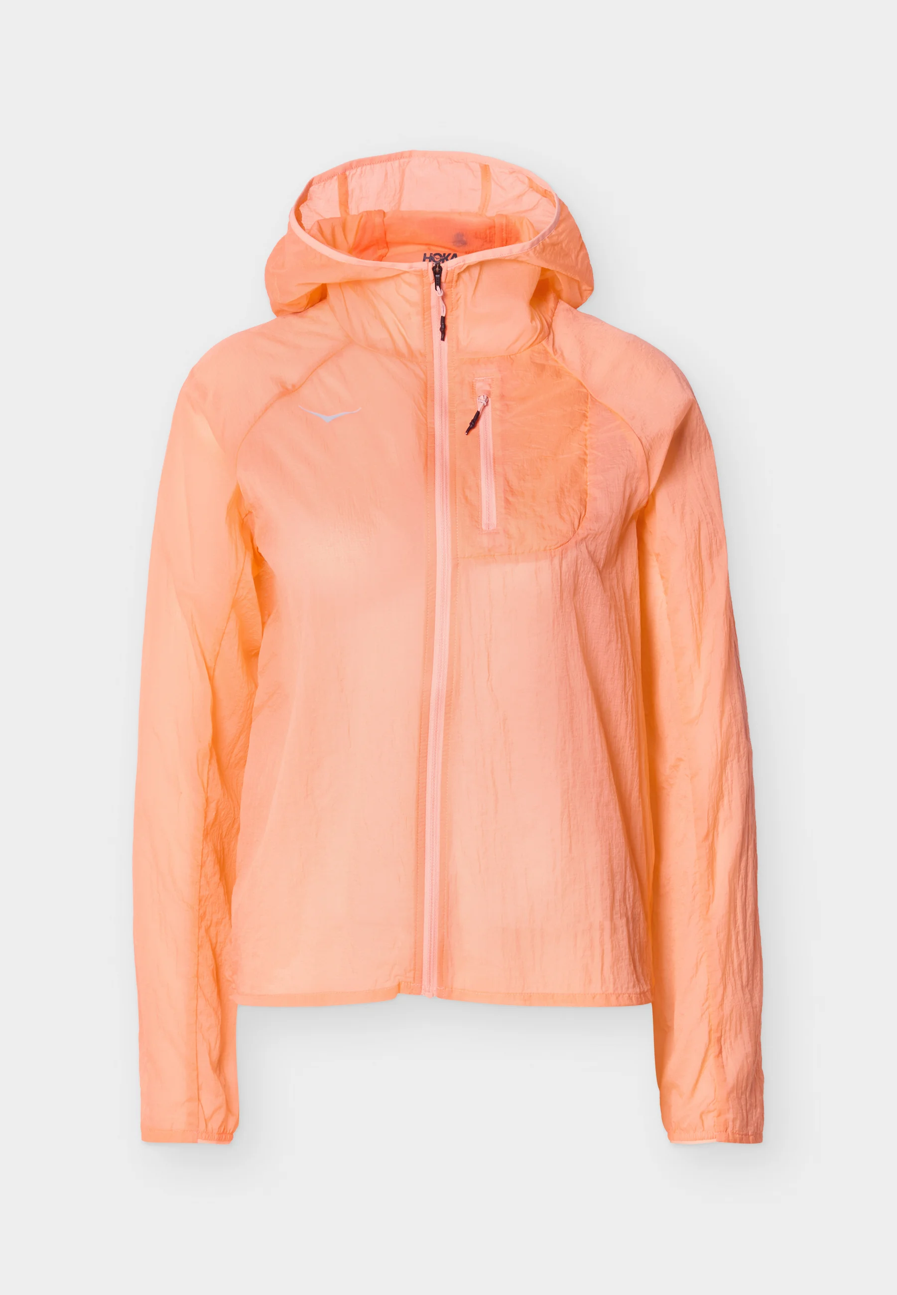 Bunda HOKA W Skyflow Jacket neon cantaloupe