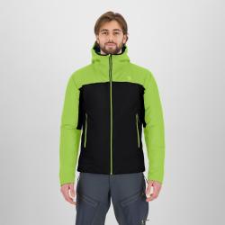 Bunda KARPOS Vinson Evo JKT black/acid lime