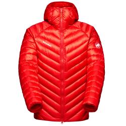 Bunda MAMMUT Broad Peak IN Hooded Jacket M mammut red