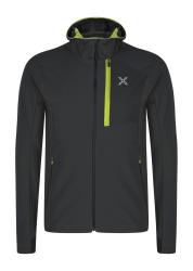 Bunda MONTURA Peak Jacket black/verde lime