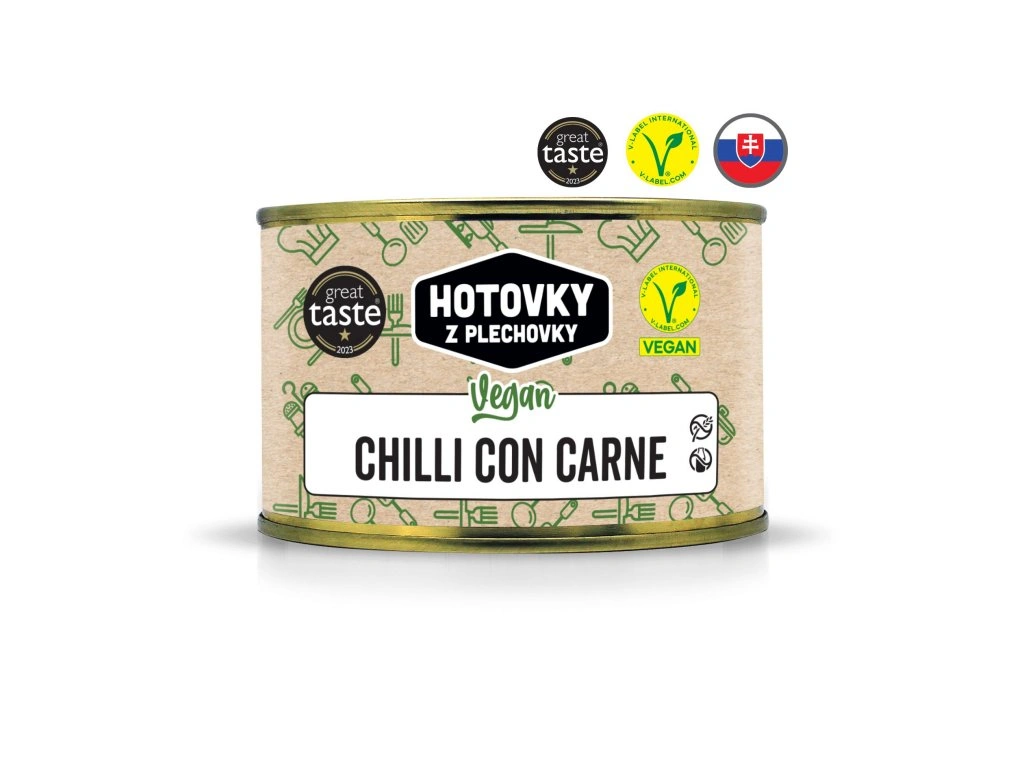 Chilli con carne vegan HOTOVKY Z PLECHOVKY 400g