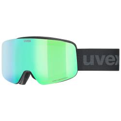 Okuliare UVEX Pwdr FM black matt/green S2