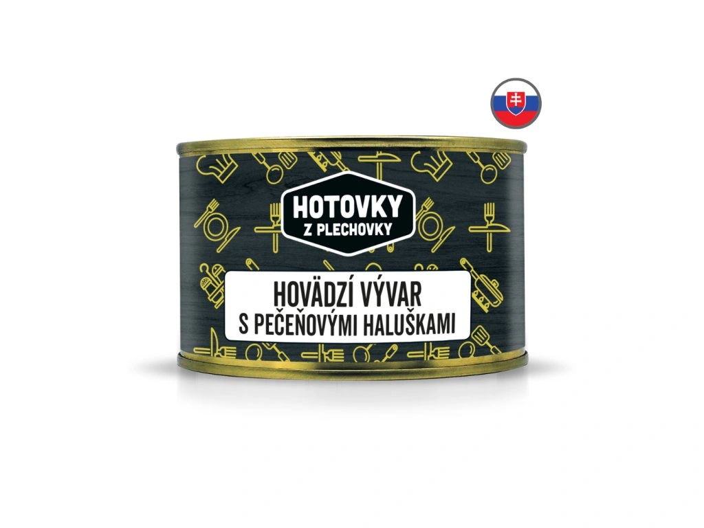 Hovdz vvar HOTOVKY Z PLECHOVKY 400ml