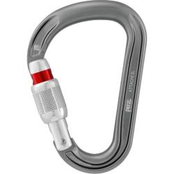 Karabna PETZL Attache Screw Lock gray