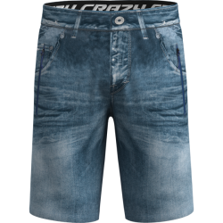 Kra�asy CRAZY Short Super M print light jeans