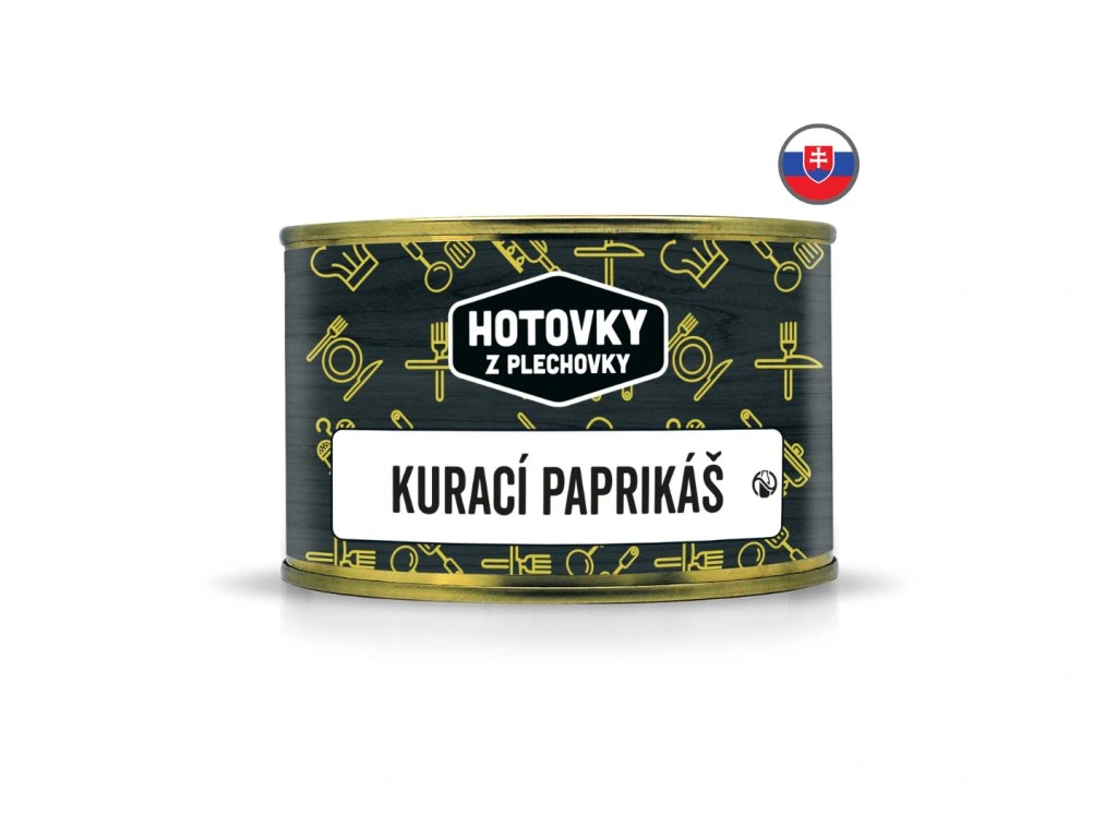 Kurac paprik HOTOVKY Z PLECHOVKY 400g