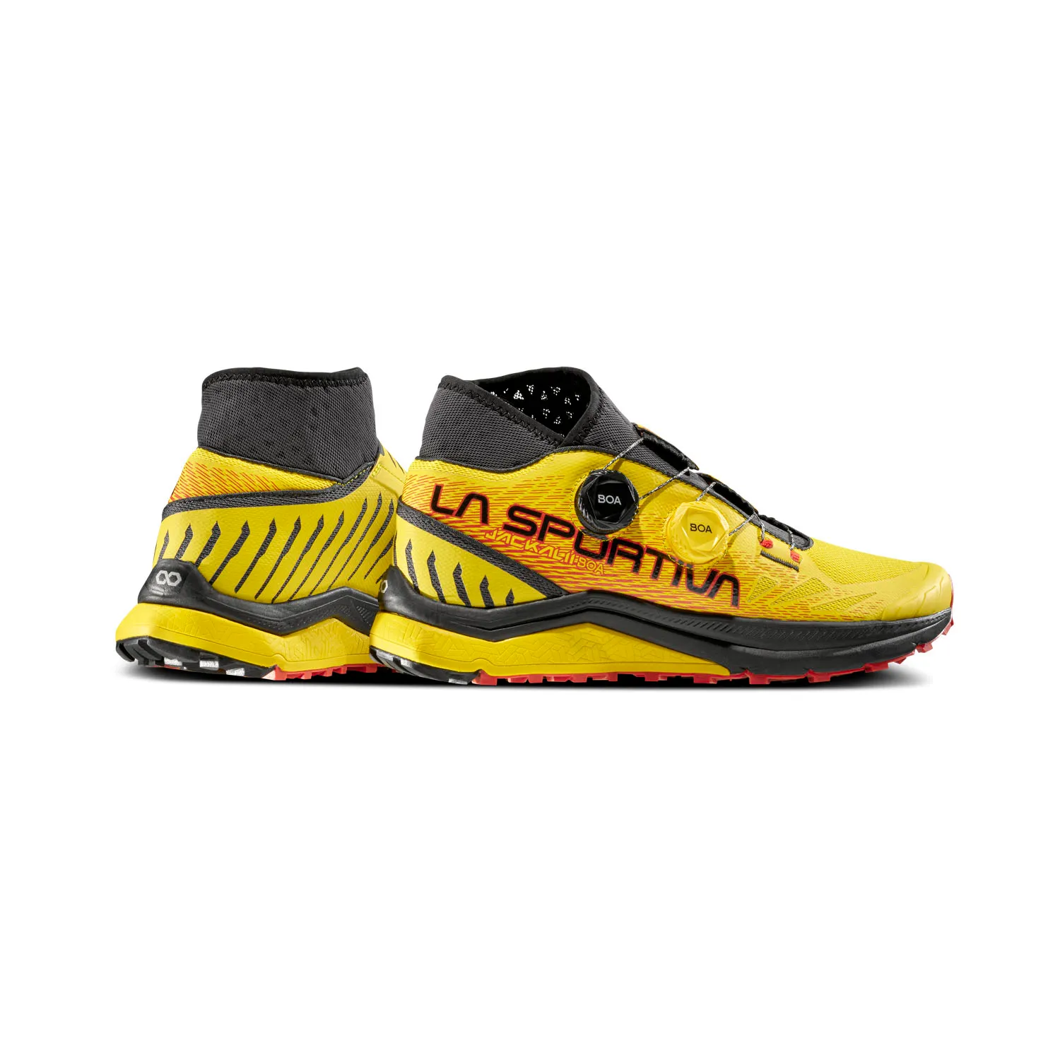 Topanky LA SPORTIVA Jackal boa black yellow 5