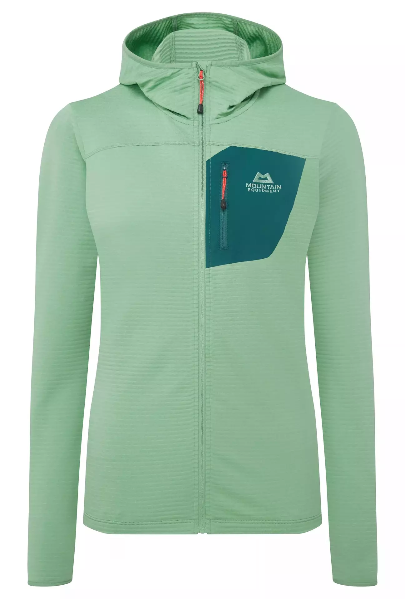 Mikina ME Lumiko Hooded Jacket W lichen green/teal