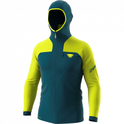 Mikina DYNAFIT Speed PTC Hooded JKT M lime punch