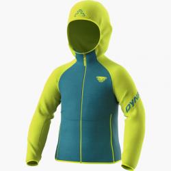 Mikina DYNAFIT Youngstar PTC Hood JKT K lime punch