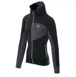 Mikina KARPOS Mezzodi Hoodie �ierna/tmavosiv�
