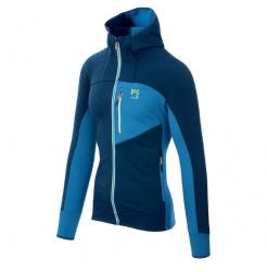 Mikina KARPOS Mezzodi Hoodie tmavomodr�/svetlomodr�