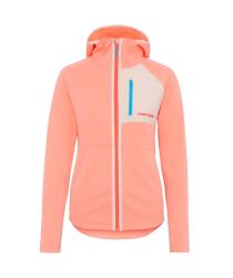 Mikina KARI TRAA Nia Midlayer peach/bloom