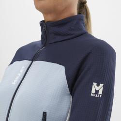 Mikina_Millet_Fusion_Grid_W_dew_saphir_4