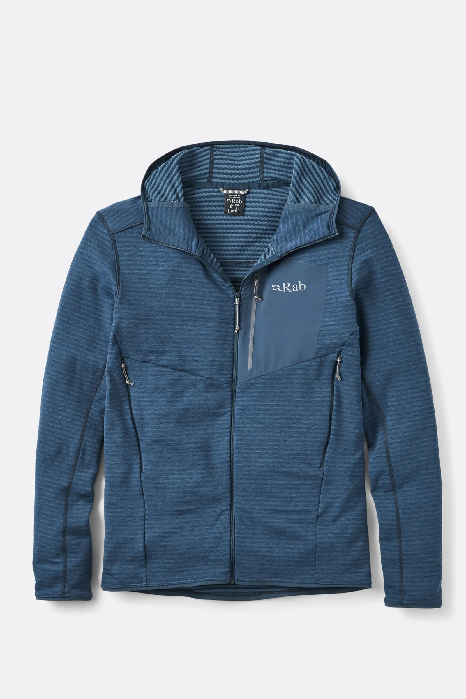 Mikina RAB Ascendor Light Hoody M tempest blue