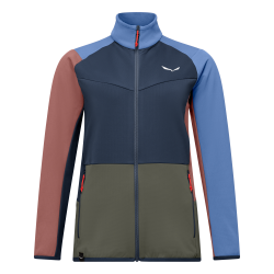 Mikina SALEWA Puez Cammino PL JKT W blueberry/multi