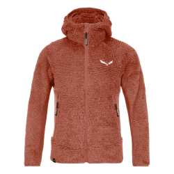 Mikina SALEWA Puez Highloft 2 PL K HD JKT etruscan red