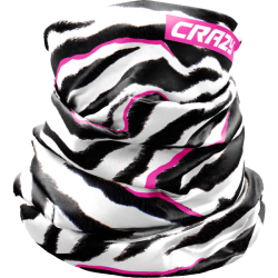 Nkrnk CRAZY Neck Gaiter Light W24385001X black zebr