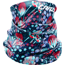 Nkrnk CRAZY Neck Gaiter Light W24385001X print leila blue