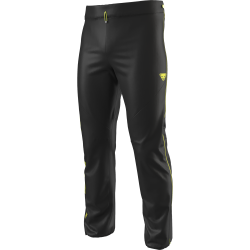 Nohavice DYNAFIT DNA Race Wind PNT U black out/fluo yellow