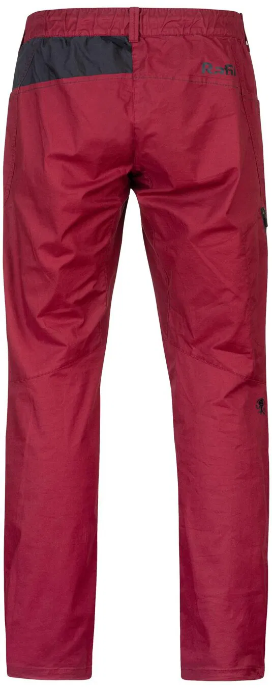 Nohavice Rafiki Crag biking red graphite 2