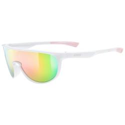 Detsk� okuliare UVEX Sportstyle 515 white matt/mirror pink S3
