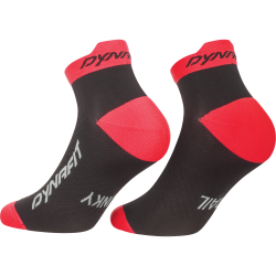 Pono�ky DYNAFIT Trail Short Socks black out ultra coral