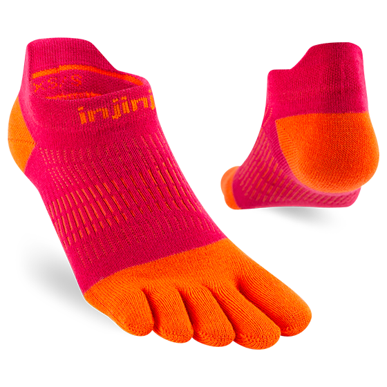 Ponozky INJINJI Run chilli 2