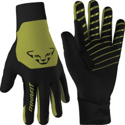 Rukavice DYNAFIT Blacklight Softshell Gloves golden lime