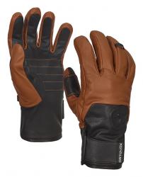 Rukavice ORTOVOX Leather Glove Brown