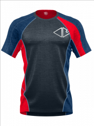 Tri�ko CRAZY IDEA Resolution vento-red