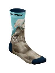 Pono�ky CRAZY Socks mountain goat