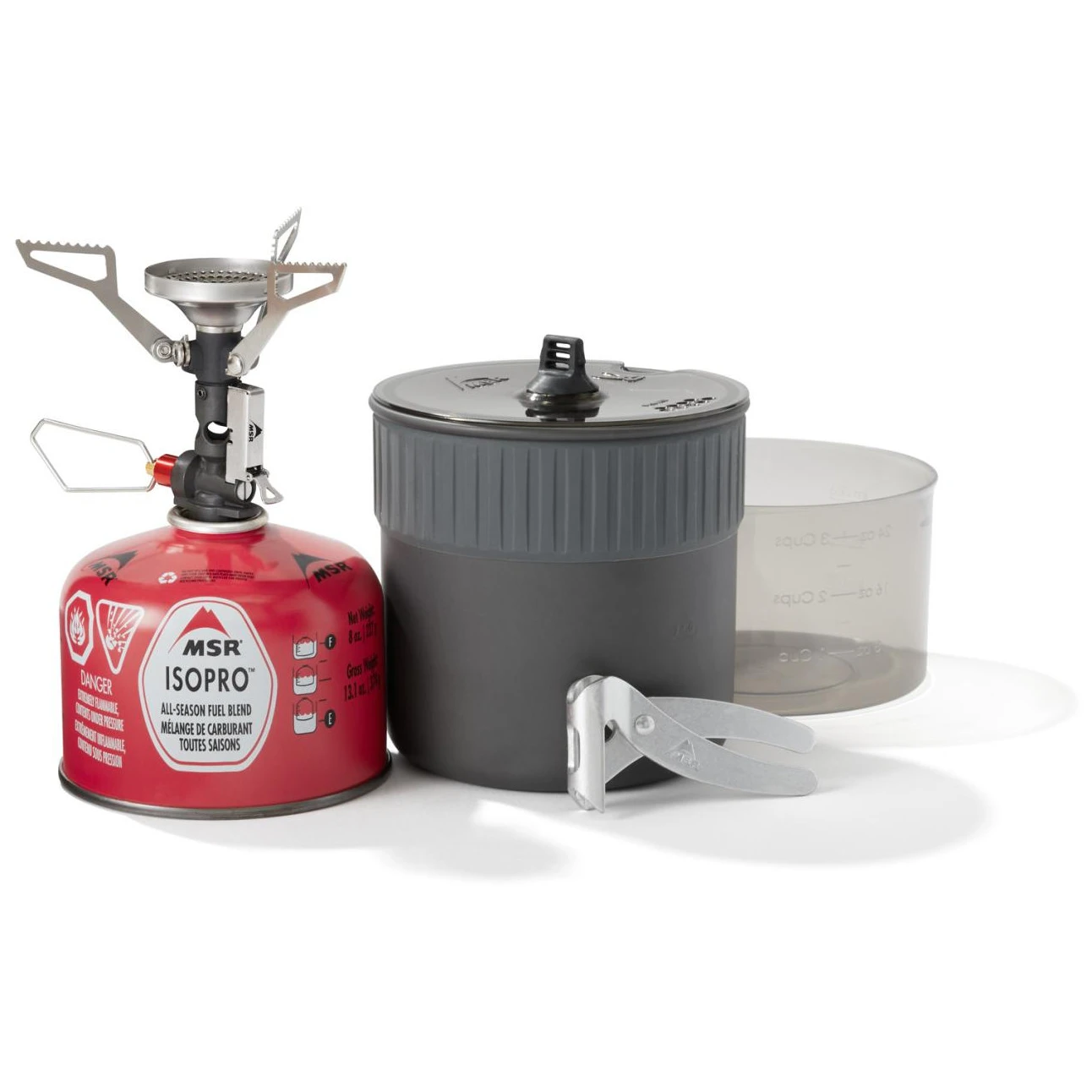 Set MSR Pocket Rocket deluxe stove kit vari� s hrncom 1,2L