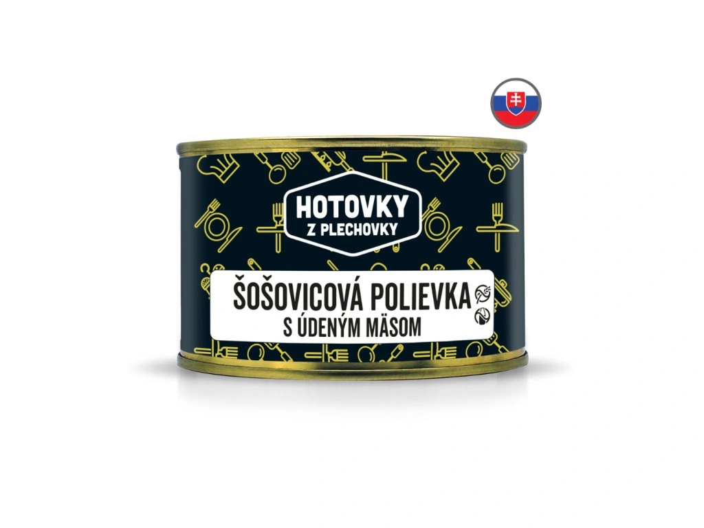 oovicov polievka s denm msom HOTOVKY Z PLECHOVKY 400ml