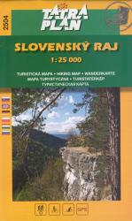 Turistick mapa TATRA PLAN Slovensk Raj  1:25 000