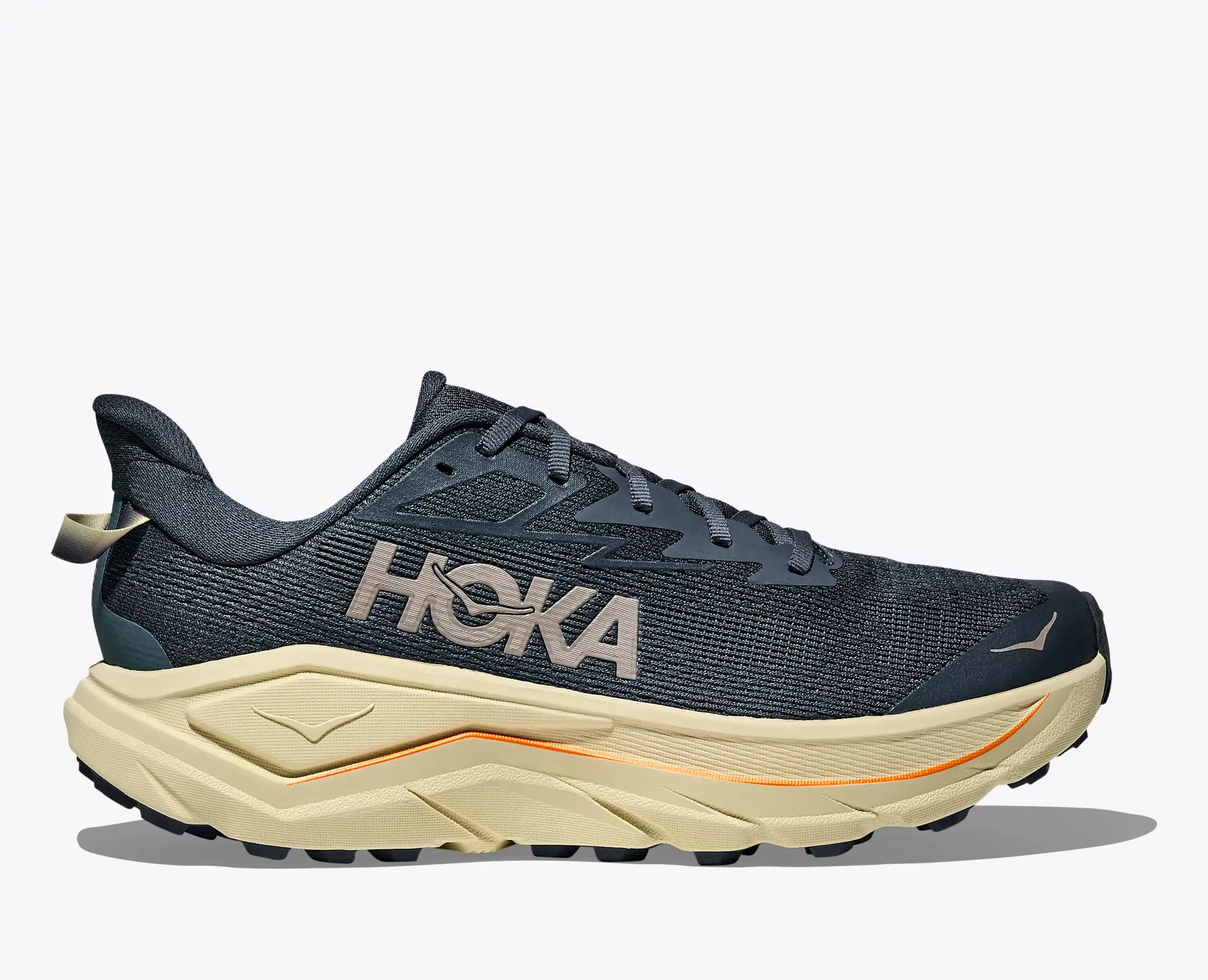 Top�nky HOKA M Challenger 8 Wide faded navy/pampas grass