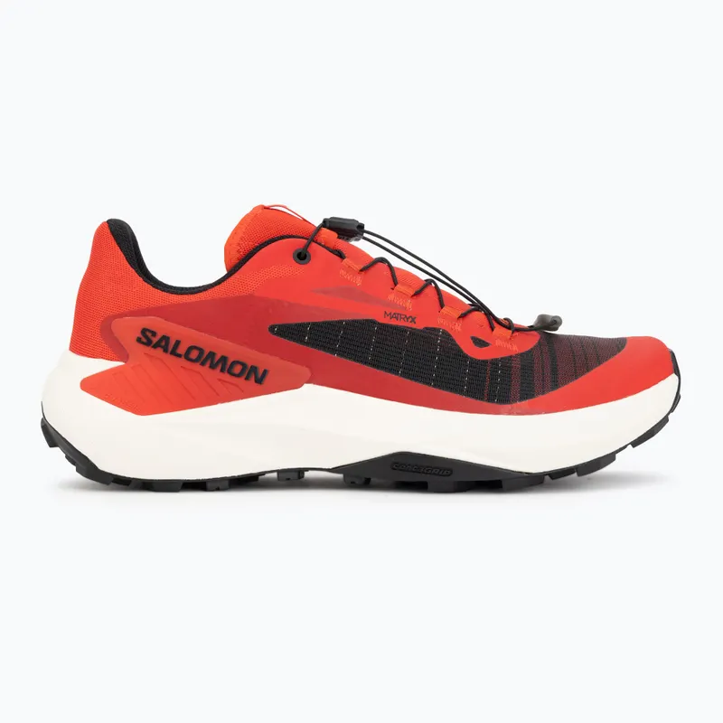 Top�nky SALOMON Genesis fiery red/lava falls/black