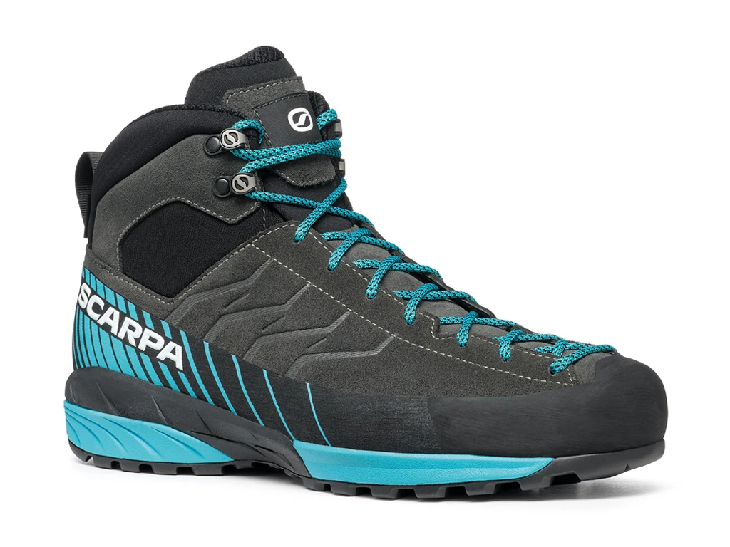 Topnky SCARPA Mescalito Mid GTX shark-azure