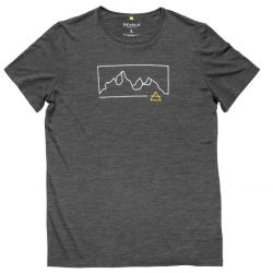 Triko DEVOLD Active "Outline" Tee M anthracite