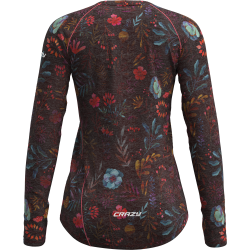 Tricko CRAZY Long sleeved aria flower 2